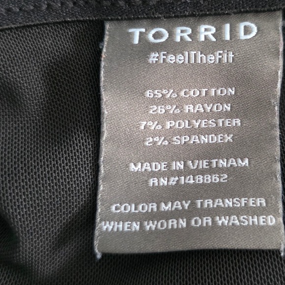 Torrid Bombshell High Rise Flare Jean - Picture 8 of 9